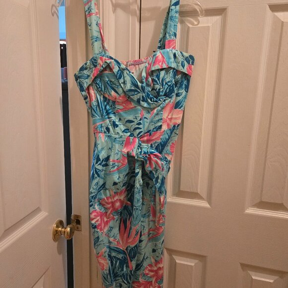 Pinup Couture Dresses & Skirts - EUC Pinup Couture Malibu Tiki Dress- Size M- UNICORN